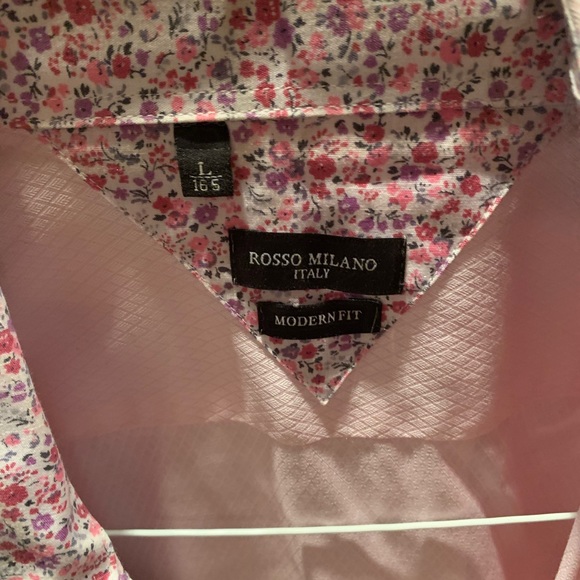 Beautiful Pink Dress Shirt Size L. - Picture 6 of 6